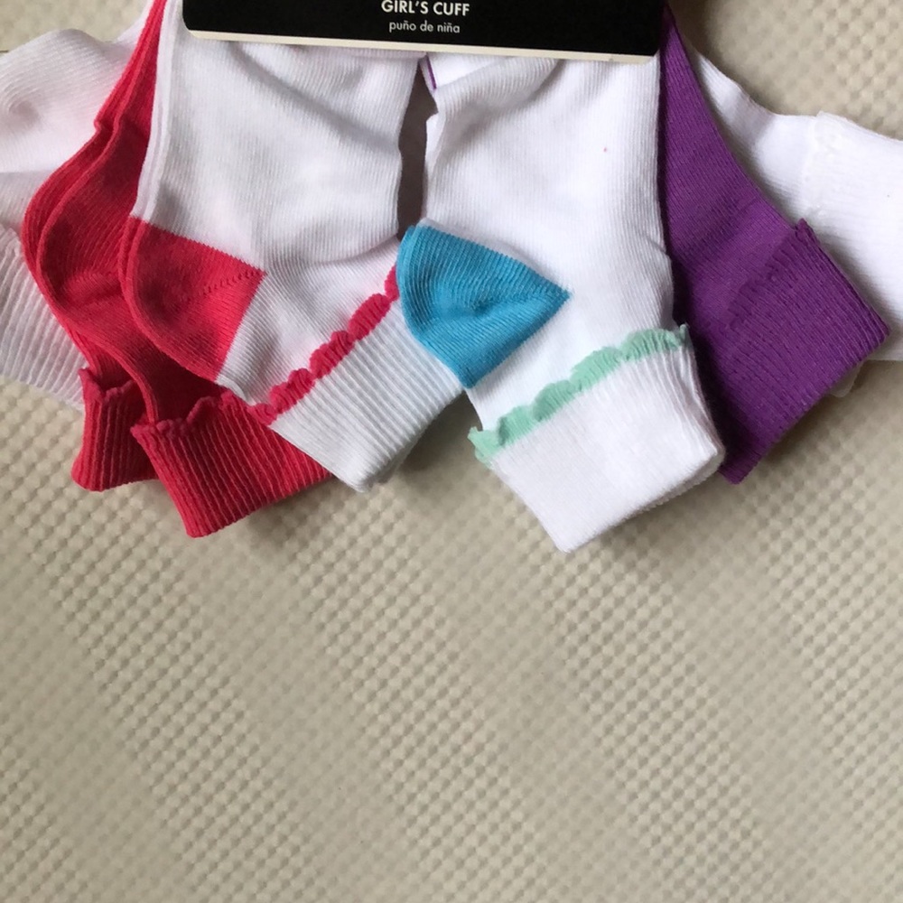Socks cuff 6 pair new size S-10.5 George polyester, nylon & spandex